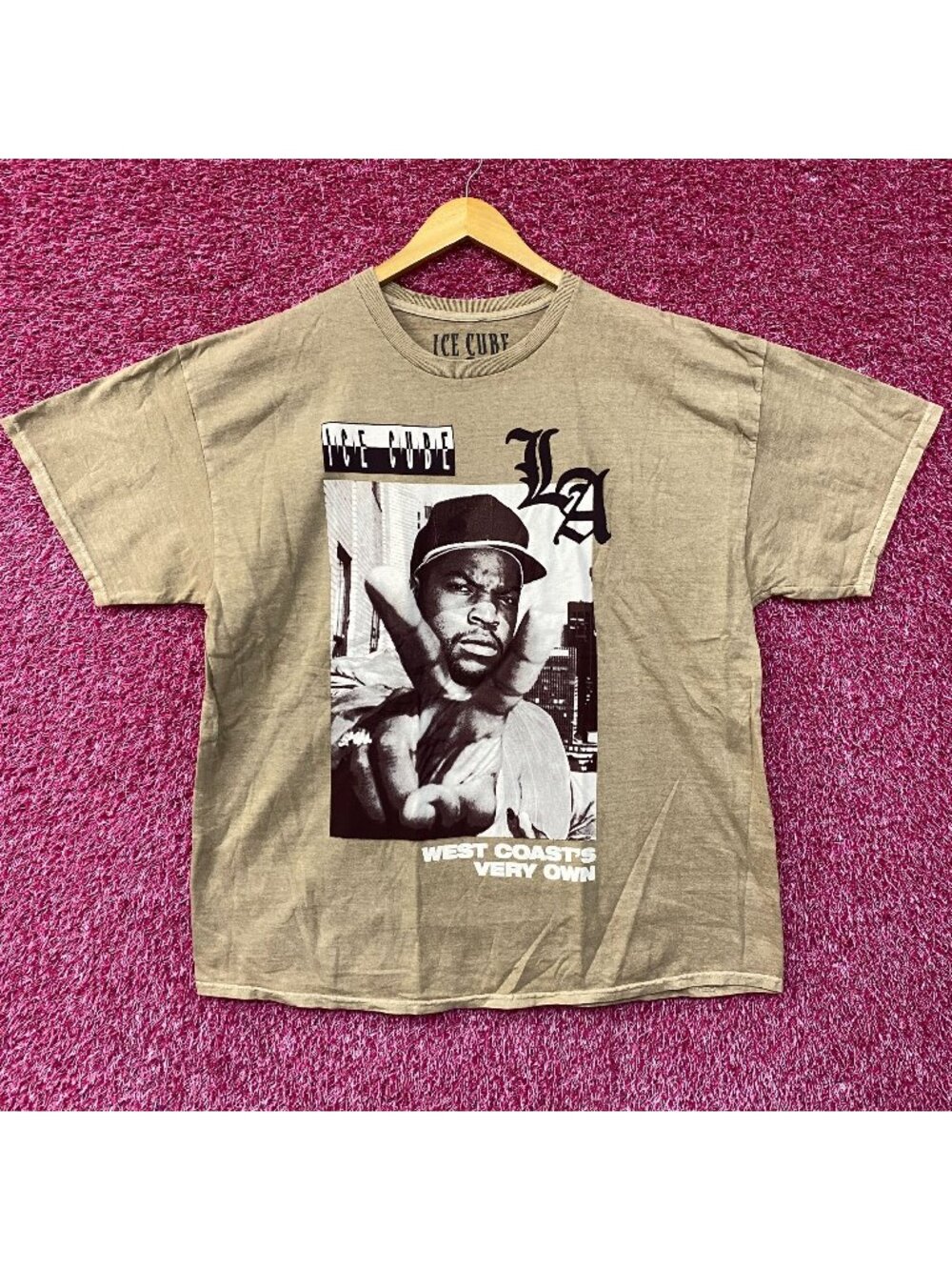 Ice Cube LA Boys West Coast Graphic Design T-Shirt XL